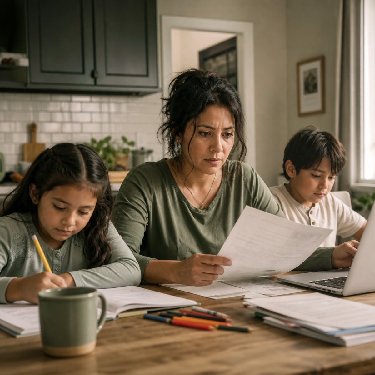 Tareas, trabajo y casa: la presión de no fallarle a nadie